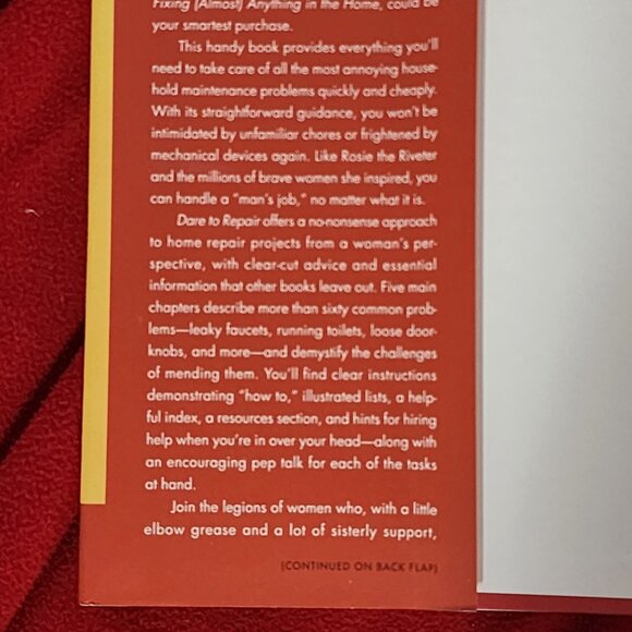 Dare to Repair A Do-It-Herself Guide to Fixing Almost Anything by Julie Sussman - Picture 9 of 16